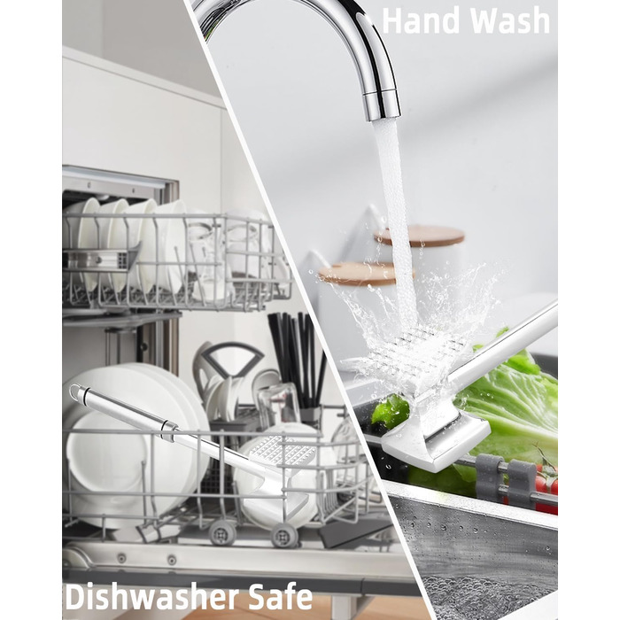 Fleischhmmer Bixury 27 см з нержавіючої сталі: подвійний м'ясорубка для кухні, ідеальний для шніцелів, котлет та стейків