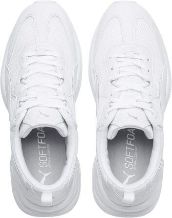 Жіночі кросівки PUMA Cilia: стильні кеди для міста, білий, сірий, фіолетовий, срібло, розмір 42.5 EU