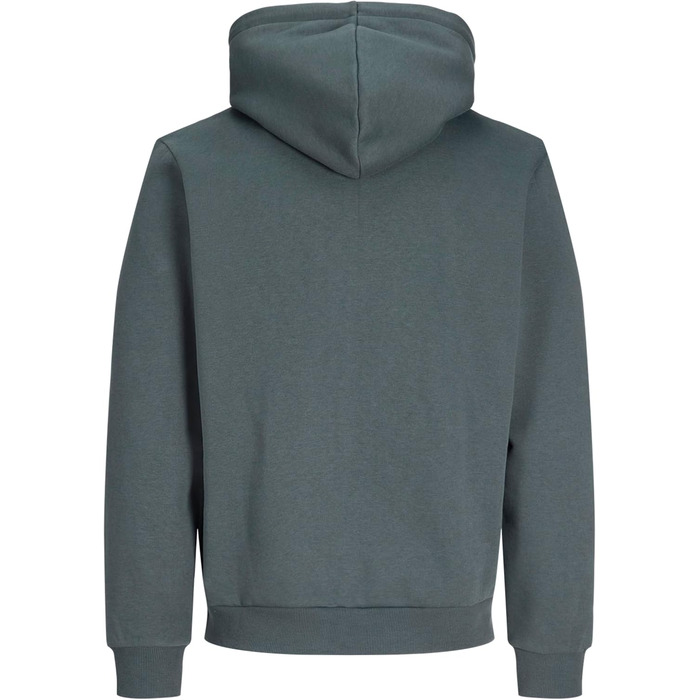 Чоловіча однотонна куртка-худі JACK & JONES Smart Casual, розмір L, колір Turbulence