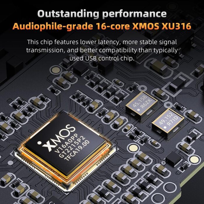 FiiO KA17 Портативний USB DAC Аудіо Hi-Fi Декодер, Dual ES9069Q PCM768 DSD512 3,5/4,4 мм Вихід для Android iOS Mac Win10 (Чорний)