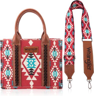 Сумка жіноча Wrangler Azteken Burgundy з ремінцем для гітари Angel Diamond - стиль Western