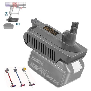 Адаптер для Makita 18V акумулятора на Dyson V7/8: перетворювач для ручних пилососів Dyson