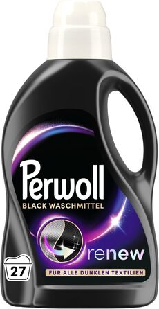 Рідкий засіб для прання Perwoll Renew Black для темного одягу, відновлення кольору та волокон, 80 прань
