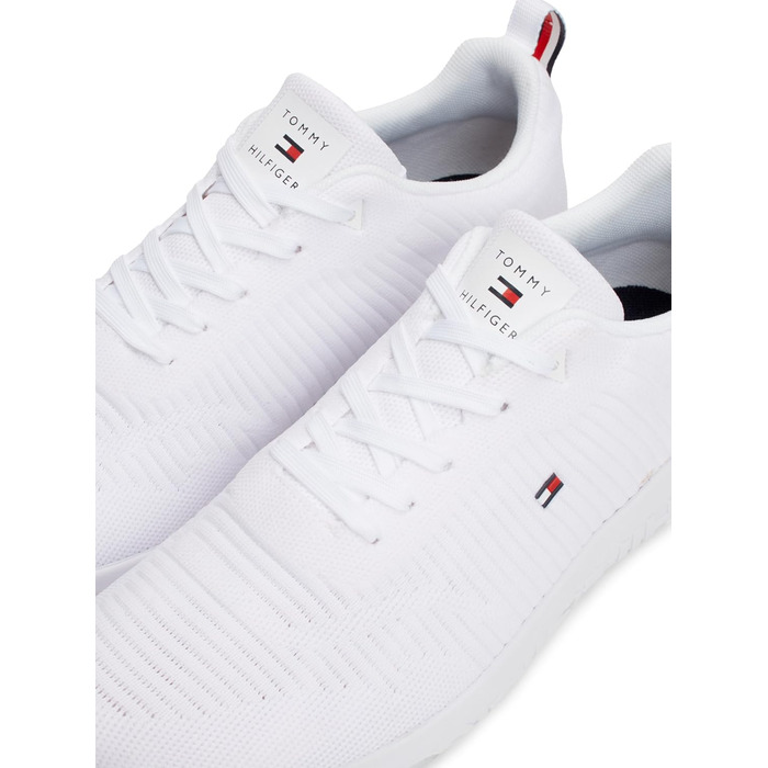 Кросівки Tommy Hilfiger Runner Corporate Knit Rib (43 EU, Білий)