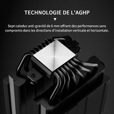 TR Phantom Spirit 120 EVO: цифровий кулер для CPU з дисплеєм, 7 теплових трубок, підтримка AM4/AM5/Intel lga1851/1700/1150/1151/1200/2011