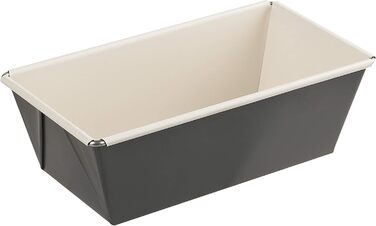 Dr. Oetker Mini Cake Tins Set EXCLUSIVE, cake tins with ceramic-reinforced non-stick coating, cake molds for various cakes, Grey-Brown/Crème, Quantity: 1 x 3-piece set