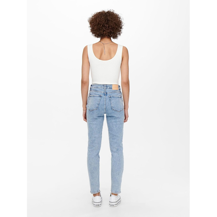 Джинси жіночі NAME IT Onlemily Stretch HW стрейч, світло-блакитний денім, 30W/30L