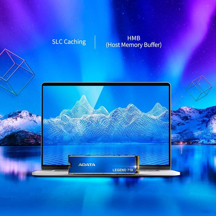 SSD ADATA Legend 710 M.2 1TB PCIe Gen3x4 NVMe 2280 (2400/1800 MB/s) – Чорний