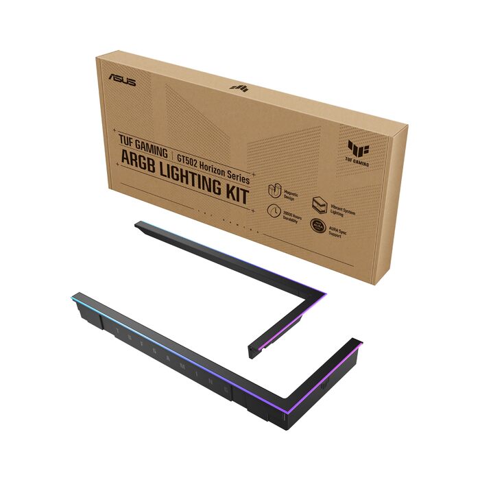 Корпус для ПК ASUS TUF GAMING GT502 Horizon Black - двокамерний, ARGB, USB Type-C