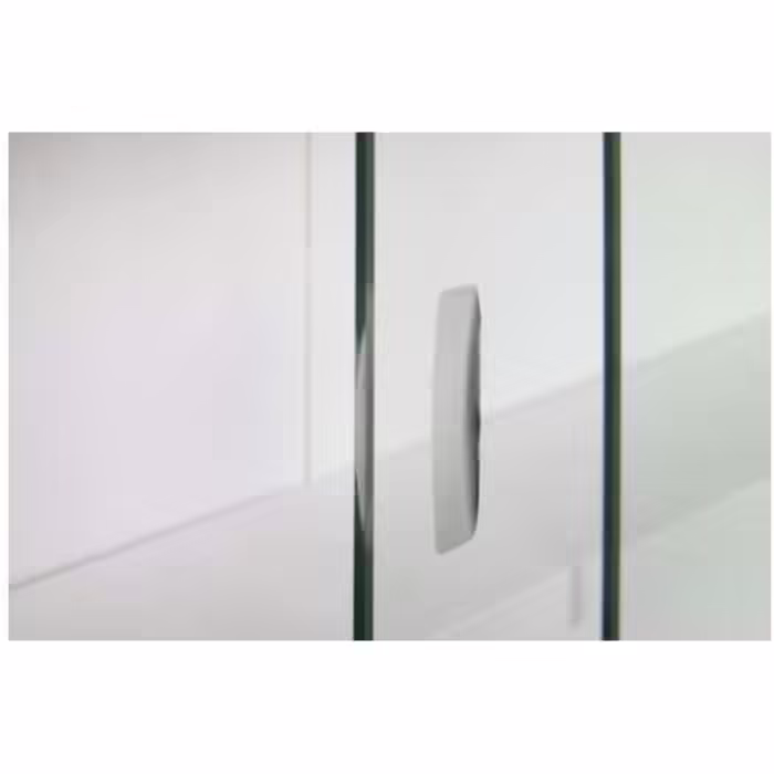 Inter Link - Collector's Display Cases - Hanging Display Case - Wall Shelf - Glass Display Case - Wall Display Case - Hanging Shelf - Showcase - MDF - Gray/White (80x60x9.5 cm) Collecty Gray Gray, White