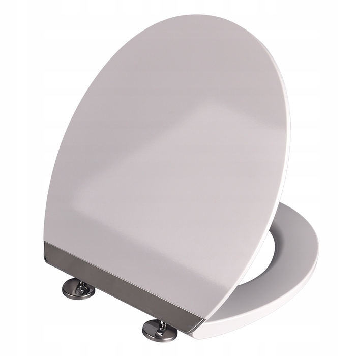 Сидіння для унітаза Rodeno Duroplast White Star, білий duroplast