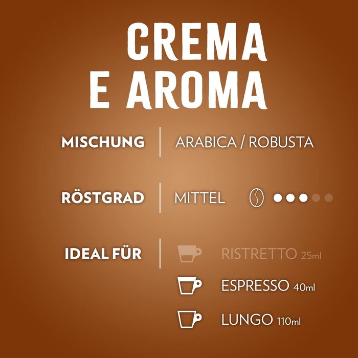 Кава Lavazza Crema e Aroma в падах, середній обсмаження, кремовий та ароматний смак, 180 шт (10 упаковок по 10 падів, 125 г)