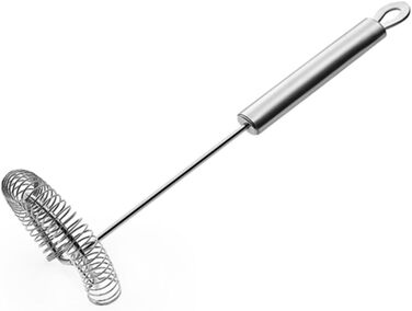 GOOPEEG Egg Beater, Hand Whisk, Stainless Steel Manual Whisk, Thick and Encrypted Whisk, Home Kitchen Baking Tools, Kitchen Mixer Whisk