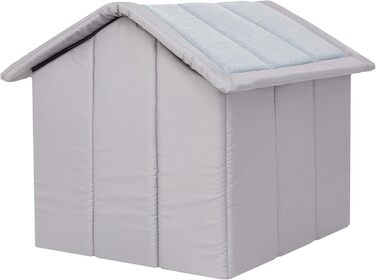 Будинок для собак та котів середнього розміру - Taubegrau (52 x 46 x 53 см)