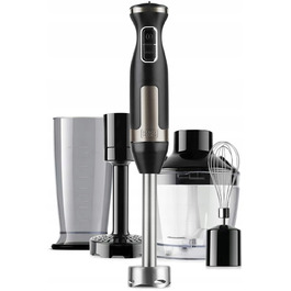 Ручний блендер Black+Decker BXHBA1500E, 1500 Вт, чорний