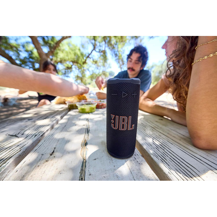 JBL Grip – Портативна Bluetooth колонка з AI Sound Boost, чорна. Водонепроникна (IP68), до 14 год роботи, підтримка Auracast