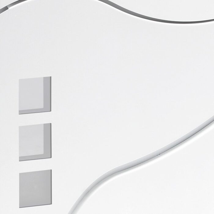 Поштовий ящик Wiltec Designer V24 антрацит/нержавіюча сталь 370x105x370 мм з замком, оглядовим вікном та тримачем для газет, сталевий порошкове покриття