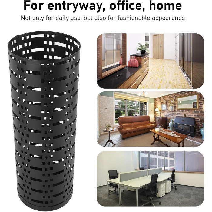 Stainless Steel Umbrella Stand - Rustproof, Waterproof, Space-Saving, Modern Design for Entryway