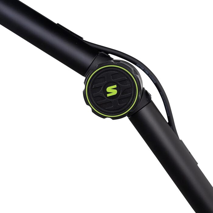 Штурмова стійка для мікрофона Shure by Gator з кабельною системою, чорна (SH-BROADCAST1)