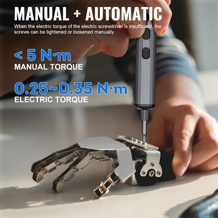 Акумуляторний електрошуруповерт Mini 3.7V з набором біт 72-в-1 для ремонту електроніки, ноутбуків, окулярів та годинників
