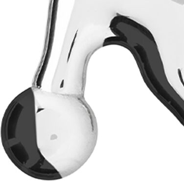 Гачок-дизайн у формі слона Alessi Jumbo FGO05, нержавіюча сталь, полірований, сріблястий, 14x13x28 см