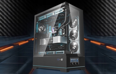 Ігровий корпус DarkFlash DY451L PRO ATX Midi Tower, загартоване скло, ARGB