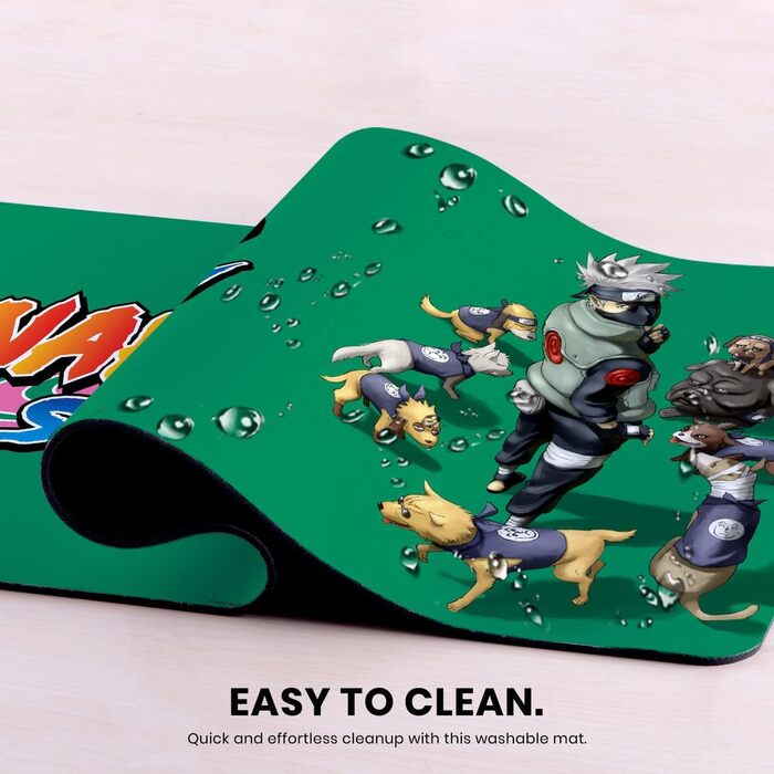 Килимок для миші та клавіатури Head Case Designs Naruto Shippuden Kakashi Ninken XL (900x400 мм) - Великий ігровий килимок