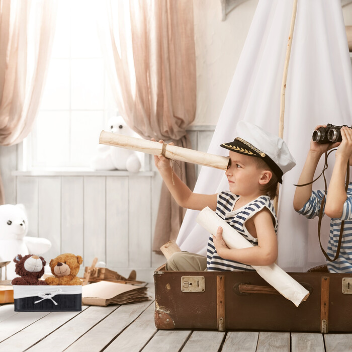 Набір з 3 кошиків для зберігання Relaxdays з бамбука