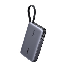 Power Bank UGREEN Nexode 20000mAh 145W з USB-C кабелем, для ноутбуків та смартфонів (Samsung, iPhone, Dell)