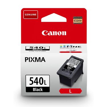 Оригінальний чорний картридж Canon PG-540L FINE XL для принтера, нова упаковка