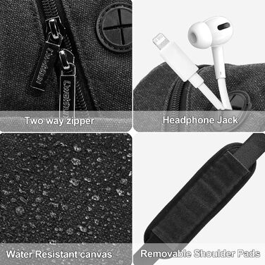 Водонепроникна сумка для камери Cwatcun: для DSLR, SLR, системних камер та аксесуарів