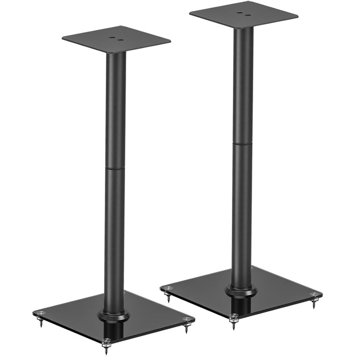 Підставка для акустики 2 шт. HS35L - міцна, з антирезонансним килимком, змінними ніжками, для стабільного положення та чистого звуку