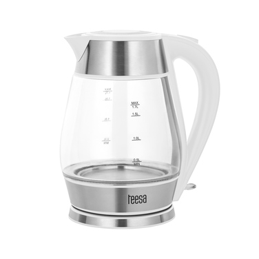 Електричний чайник Teesa TSA1512W, 2200 Вт, 1,7 л, білий