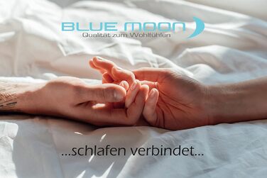 Blue Moon Bio Cotton Jersey Fitted Sheet - Fitted Sheet 160x200cm - Fitted Sheet, Fitted Sheet, Sheet 160 x 200 Organic Cotton GOTS Certified Ökotex Made in Green (Green, 140-160 x 200 cm)