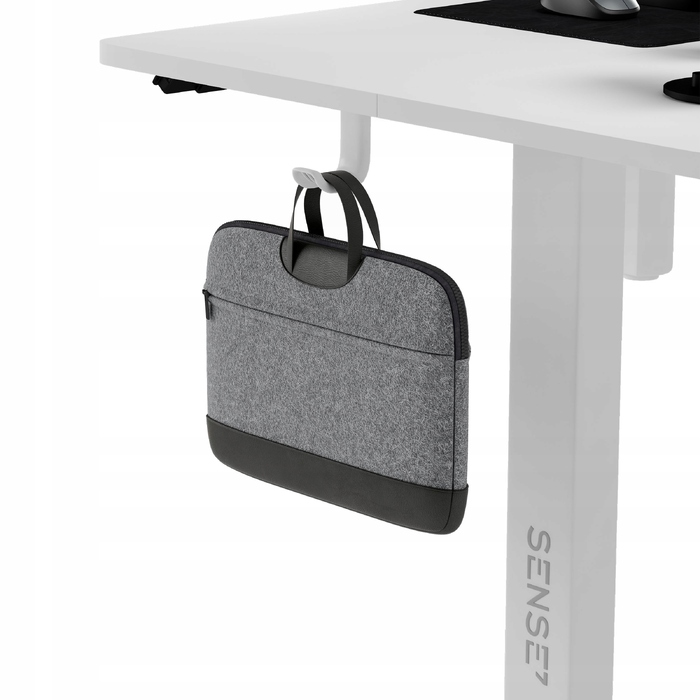 Електричний стіл для роботи Sense7 з регулюванням висоти, 120x60 см, 72-118 см, білий