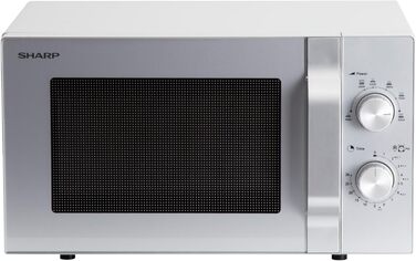 Мікрохвильова піч Sharp R204S Solo 20 л, 800 Вт, срібна