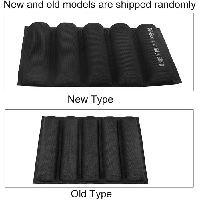 45 x 33.5 cm / 17.72 x 13.19 inches, Loaf Pans, Baking Pans, Silicone, Oblong Shape, Loaf Pans, Baguette Pan, French Baking Pans, Baking Tray