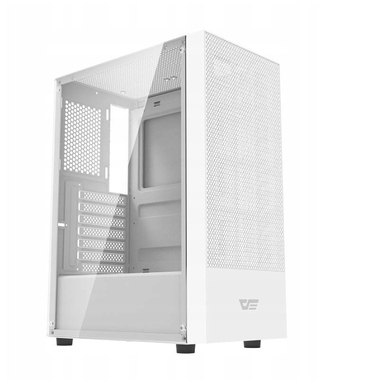 Корпус для комп'ютера Darkflash A290 Midi Tower ATX, білий, з бічним вікном
