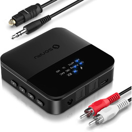 Bluetooth-передавач SONRU 5.0, сірий, для аудіо