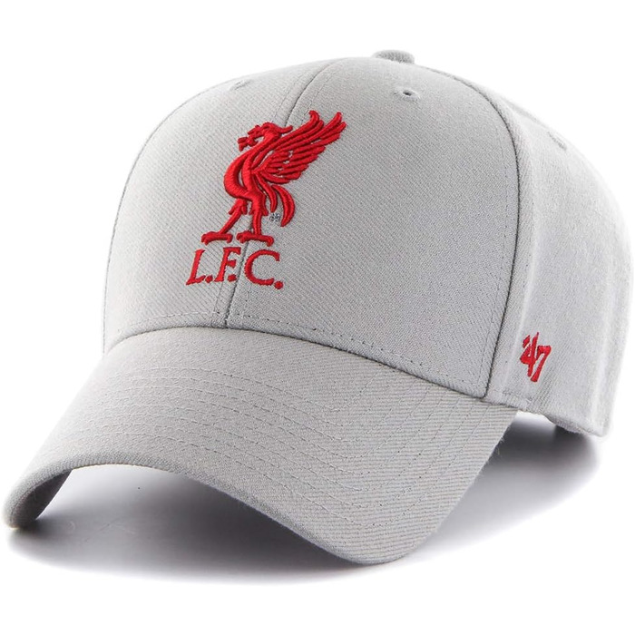 Кепка бейсболка 47 Brand Liverpool Adjustable EPL Сіра (Grey) Оригінал