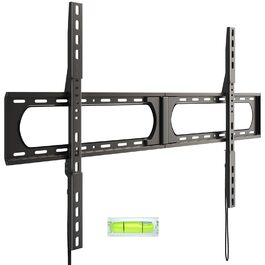 Кронштейн для телевізора Universal Ultra Slim 37-140 дюймів, вантажність до 125 кг, VESA 1200x800, чорний