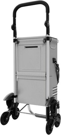 Тролей для покупок Vehlo 24MOVE®: 55л, з холодильником, 3-в-1 (сумка, візок, тачка), до 30кг, сірий