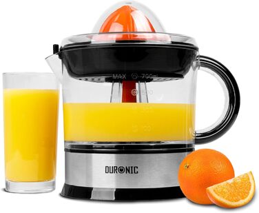 Електрична соковитискачка Duronic Saftpresse 600W, 400мл, з нержавіючої сталі, для цитрусових (лимонів, апельсинів)