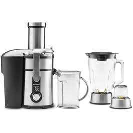 Електричний соковитискач Gastroback 40151 Design Multi Juicer, 1300 Вт, XXL завантажувальний отвір (84 мм), 5 швидкостей (Digital Pro)