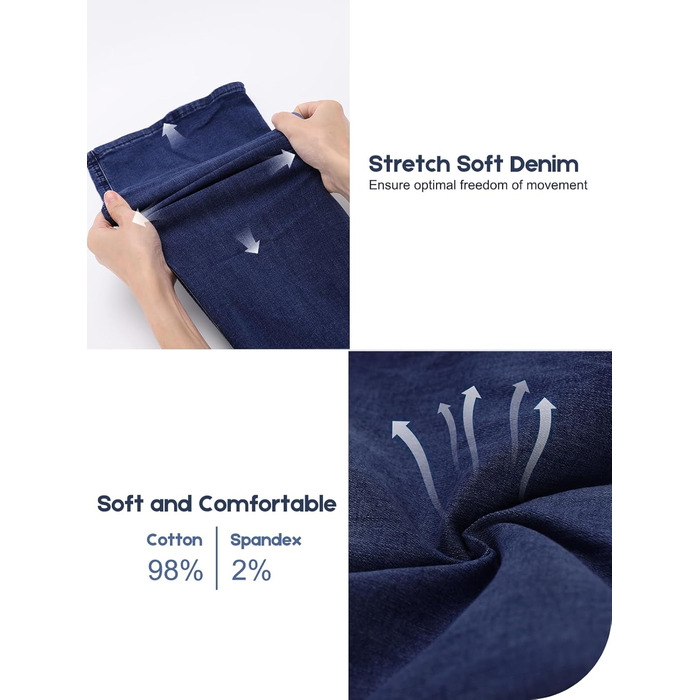 Джинси жіночі Chase Hot Bootcut, висока талія, еластичні джеггінси з кишенями, темно-синій, 31 inseam