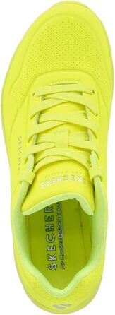 Жіночі кросівки Skechers UNO Night Shades, 42 EU, Durabuck, неоновий жовтий