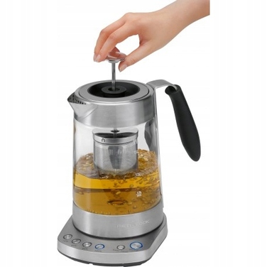 Електричний чайник Profi Cook 501020, 3000 Вт, 1,7 л, сріблястий/сірий