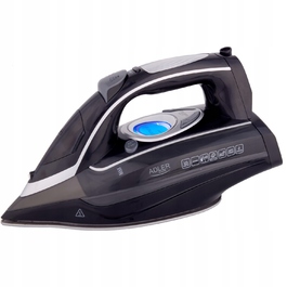 Парова праска з водяним насосом Adler AD5054 LCD 3000W, підошва SWIFT GLIDE