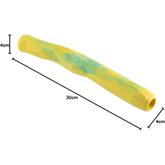 RUFFWEAR Gnawt-A-Stick Latex Dog Toy, Rubber Stick Dog Chew Toy for Pet Dogs, Premium Dog Toy & Boredom Buster, Dog Enrichment Toy & Fetch Stick