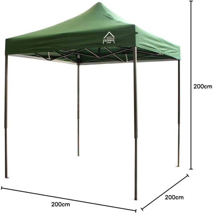 All Seasons Gazebos Pavilion, 2 x 2 m, robust, completely waterproof